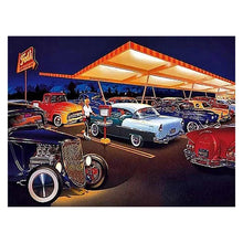 Charger l'image dans la galerie, Parking - diamant rond complet - 40x30cm