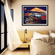 Charger l'image dans la galerie, Parking - diamant rond complet - 40x30cm