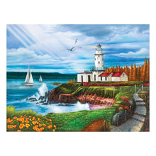 Charger l'image dans la galerie, Paysage - diamant rond complet - 40x30cm