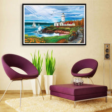 Charger l'image dans la galerie, Paysage - diamant rond complet - 40x30cm