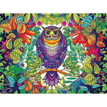 Charger l'image dans la galerie, Oiseau coloré - diamant rond complet - 40x30cm