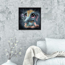 Charger l'image dans la galerie, Éléphant - diamant rond complet - 30x30cm