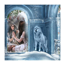 Charger l'image dans la galerie, Femmes de loup - diamant rond complet - 30x30cm