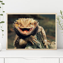 Charger l'image dans la galerie, Lézard - peinture en diamant complet - 40x30cm