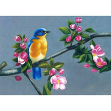 Charger l'image dans la galerie, Oiseau debout - diamant rond complet - 40x30cm