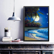 Charger l'image dans la galerie, Fantasy night - diamant rond complet - 30x40cm