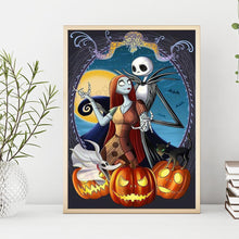 Charger l'image dans la galerie, Crâne de nouveauté - diamant rond complet - 30x40cm