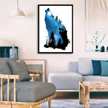 Charger l'image dans la galerie, Loup de nouveauté - peinture de diamant complète - 40x30cm