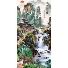 Charger l'image dans la galerie, Paysage - peinture complète de diamant - 85x45cm