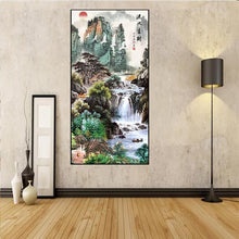 Charger l'image dans la galerie, Paysage - peinture complète de diamant - 85x45cm
