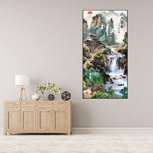 Charger l'image dans la galerie, Paysage - peinture complète de diamant - 85x45cm