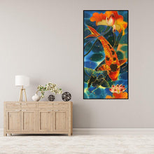 Charger l'image dans la galerie, Gros poisson - diamant rond complet - 45x85cm