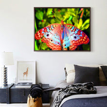 Charger l'image dans la galerie, Papillon - diamant rond complet - 40x30cm