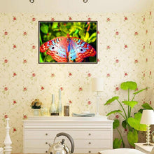 Charger l'image dans la galerie, Papillon - diamant rond complet - 40x30cm