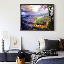 Charger l'image dans la galerie, Vue fantastique - diamant rond complet - 40x30cm