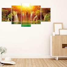 Charger l'image dans la galerie, 5pcs/set fantasy waterfall - peinture en diamant ronde - 95x45cm