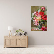 Charger l'image dans la galerie, Fleur - peinture complète de diamant - 60x40cm