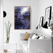 Charger l'image dans la galerie, Paysage de neige - peinture complète de diamant - 30x40cm