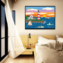 Charger l'image dans la galerie, Paysage - diamant rond complet - 40x30cm