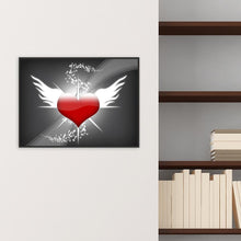 Charger l'image dans la galerie, Amour créatif - diamant rond complet - 40x30cm