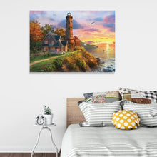 Charger l'image dans la galerie, Paysage - diamant rond complet - 30x40cm