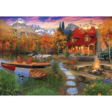 Charger l'image dans la galerie, Paysage - diamant rond complet - 30x40cm