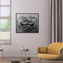 Charger l'image dans la galerie, Ne perdez jamais espoir - diamant rond complet - 30x40cm