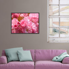 Charger l'image dans la galerie, Fleur - diamant rond complet - 40x30cm