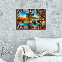 Charger l'image dans la galerie, Paysage - diamant rond complet - 40x30cm