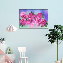 Charger l'image dans la galerie, Fleur - diamant rond complet - 30x40cm