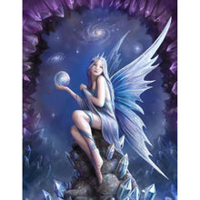 Charger l'image dans la galerie, Fantasy angel - diamant rond complet - 30x40cm