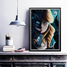 Charger l'image dans la galerie, Fille de nouveauté - diamant rond complet - 30x40cm