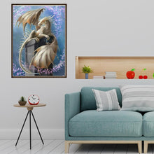 Charger l'image dans la galerie, Ptérosaure - diamant rond complet - 30x40cm