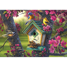 Charger l'image dans la galerie, Perroquet - diamant rond complet - 40x30cm