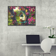 Charger l'image dans la galerie, Perroquet - diamant rond complet - 40x30cm