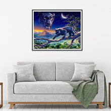 Charger l'image dans la galerie, Mosaïque - diamant rond complet - 40x30cm