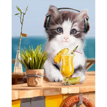 Charger l'image dans la galerie, Mosaïque - diamant rond complet - 40x30cm