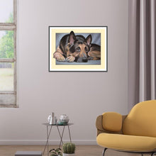 Charger l'image dans la galerie, Mosaïque - diamant rond complet - 40x30cm