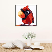 Charger l'image dans la galerie, Oiseau - diamant rond complet - 30x30cm