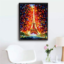 Charger l'image dans la galerie, Tour colorée - peinture en diamant complet - 40x30cm