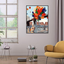 Charger l'image dans la galerie, Amateurs de ballons - diamant rond complet - 40x30cm