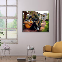 Charger l'image dans la galerie, Instrument de musique - diamant rond complet - 30x40cm