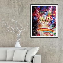 Charger l'image dans la galerie, Chat de nouveauté - diamant rond complet - 40x30cm