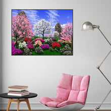 Charger l'image dans la galerie, Affichage de l’arbre - diamant rond complet - 40x30cm