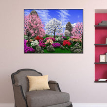 Charger l'image dans la galerie, Affichage de l’arbre - diamant rond complet - 40x30cm