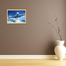 Charger l'image dans la galerie, Avion - peinture en diamant complet - 40x30cm