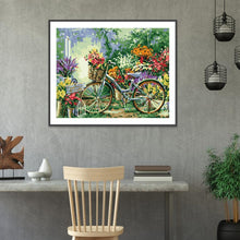 Charger l'image dans la galerie, Vélo - diamant rond complet - 35x35cm