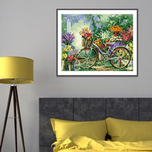 Charger l'image dans la galerie, Vélo - diamant rond complet - 35x35cm