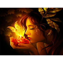 Charger l'image dans la galerie, Fée fantastique - peinture en diamant complet - 40x30cm
