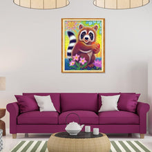 Charger l'image dans la galerie, Panda heureux - peinture complète de diamant - 40x30cm